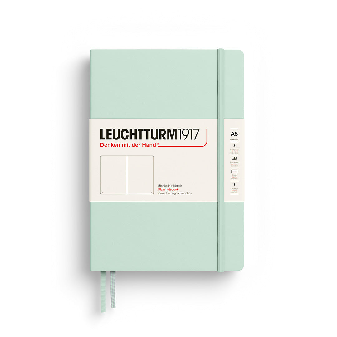 Notebook Medium (A5), Hardcover, 251 numbered pages
