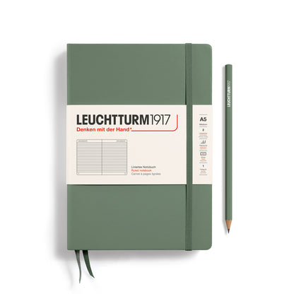 Notebook Medium (A5), Hardcover, 251 numbered pages