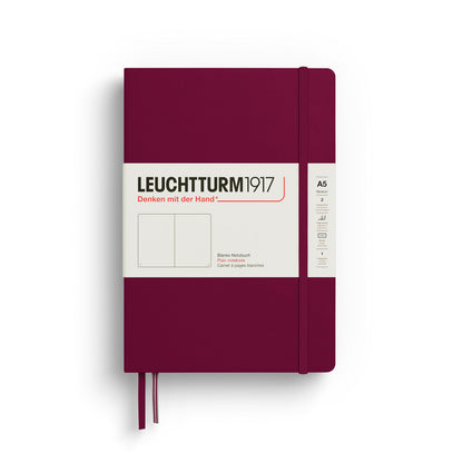 Notebook Medium (A5), Hardcover, 251 numbered pages