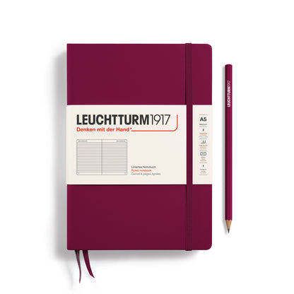 Notebook Medium (A5), Hardcover, 251 numbered pages