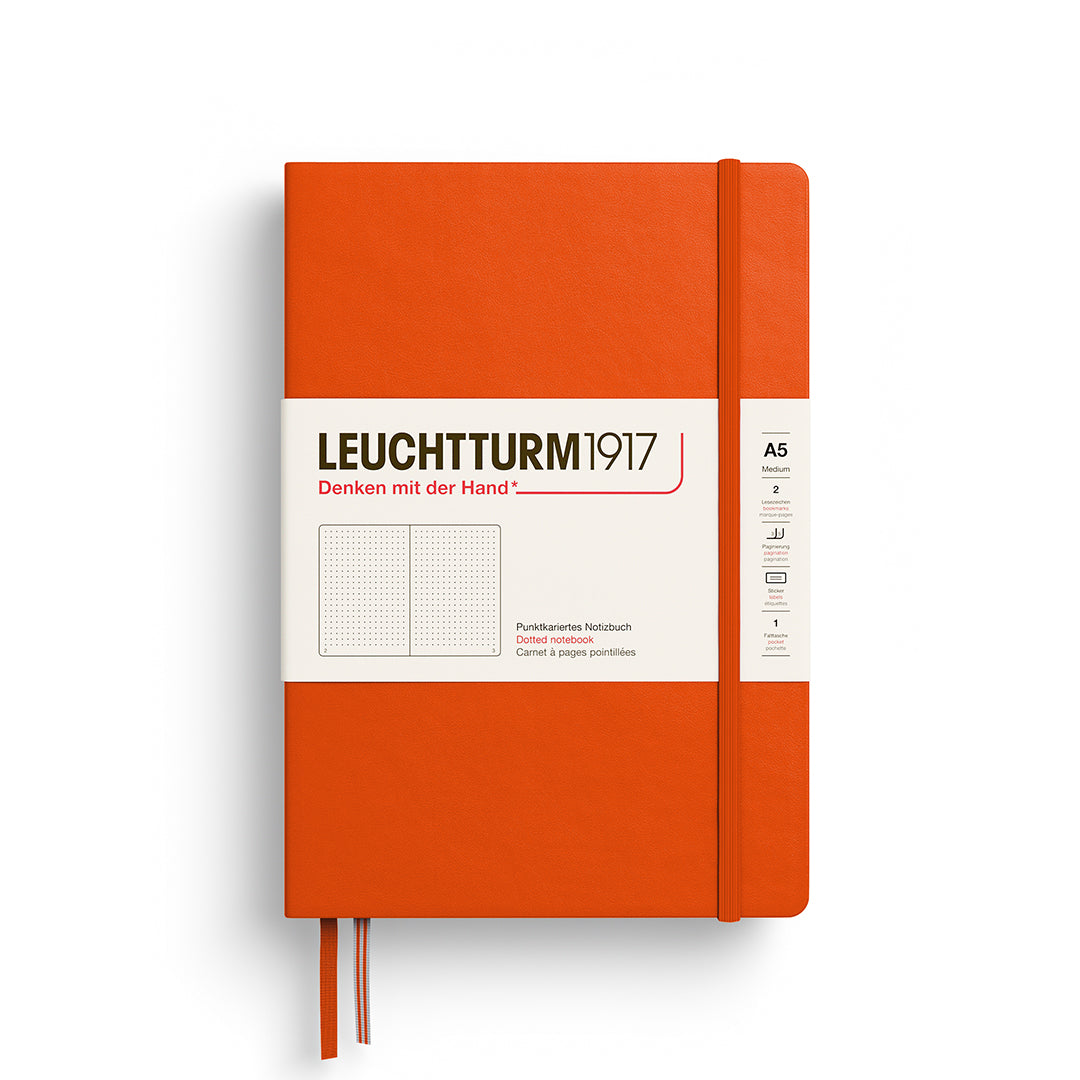 Notebook Medium (A5), Hardcover, 251 numbered pages