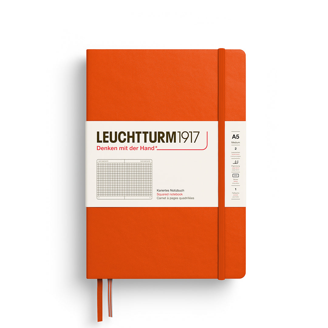 Notebook Medium (A5), Hardcover, 251 numbered pages