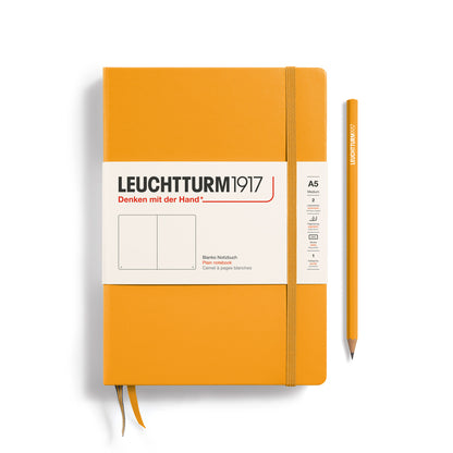 Notebook Medium (A5), Hardcover, 251 numbered pages
