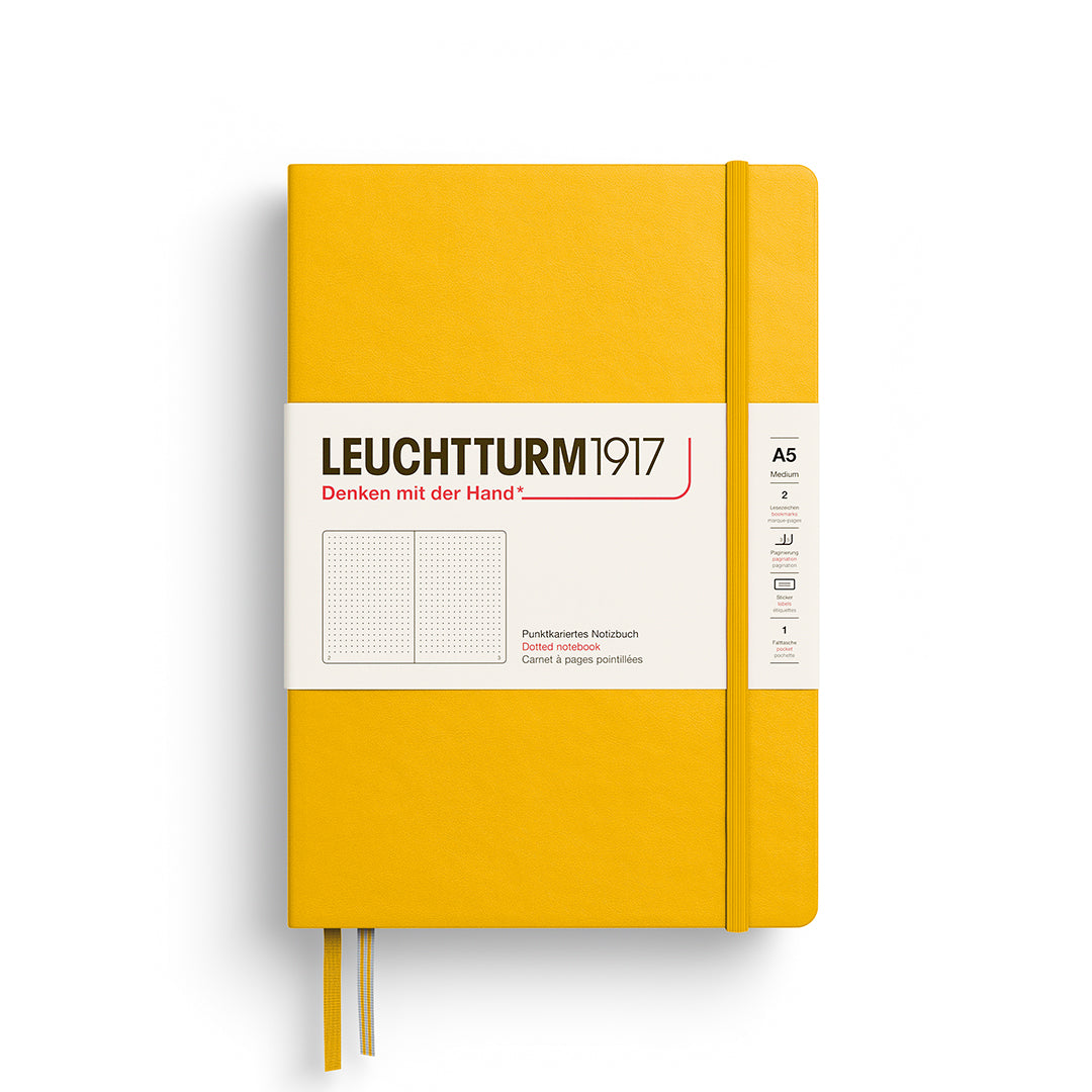 Notebook Medium (A5), Hardcover, 251 numbered pages