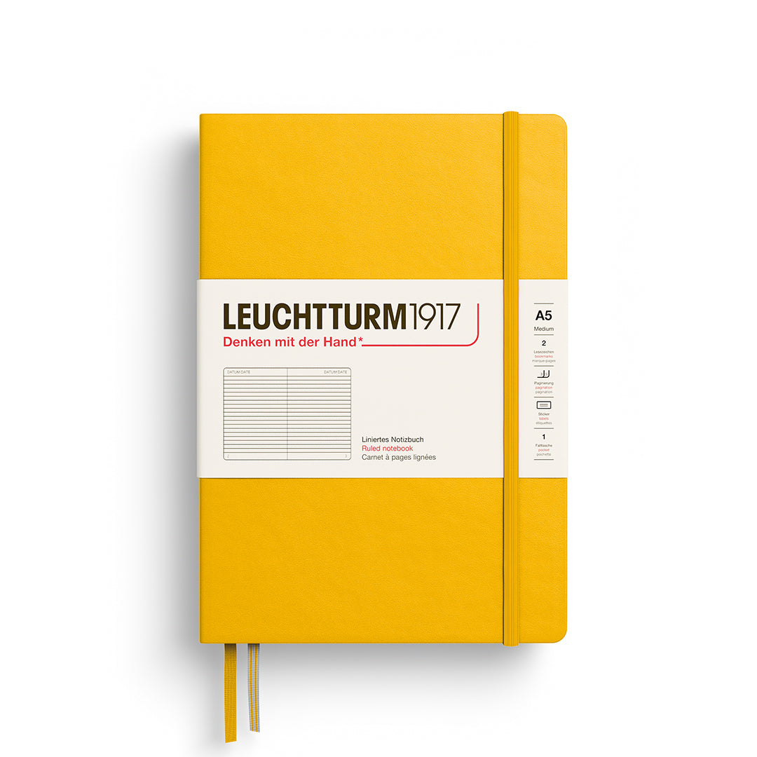 Notebook Medium (A5), Hardcover, 251 numbered pages