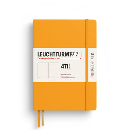 Notebook Medium (A5), Hardcover, 411 numbered pages