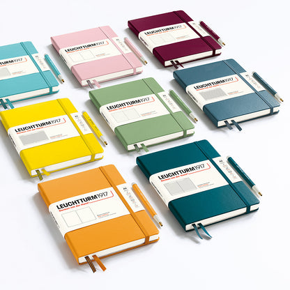 Notebook Pocket (A6), Hardcover, 187 numbered pages