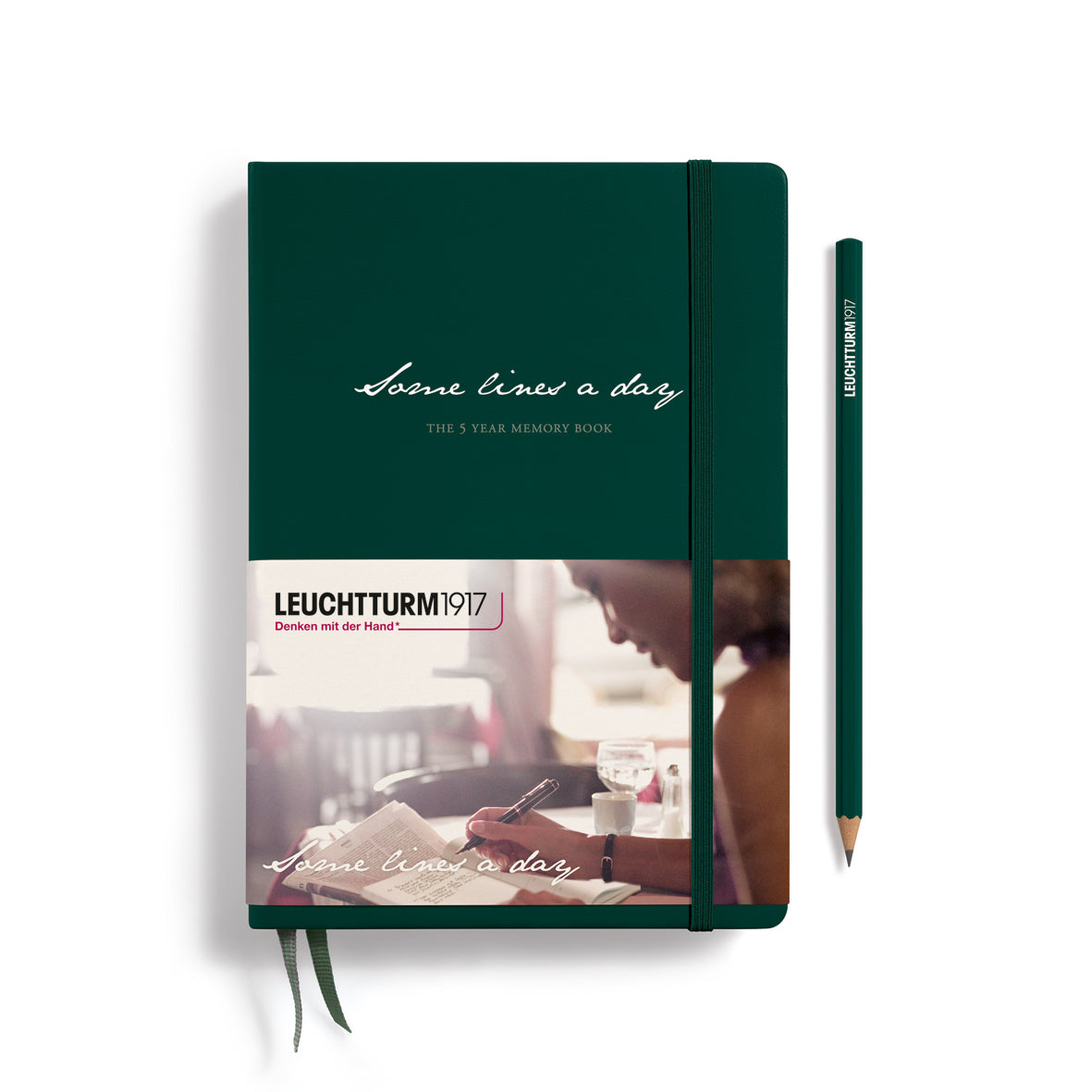 Some Lines A Day, 5-Year Memory Book, Medium (A5), 80 g/m² paper