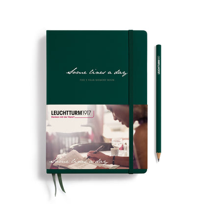 Some Lines A Day, 5-Year Memory Book, Medium (A5), 80 g/m² paper