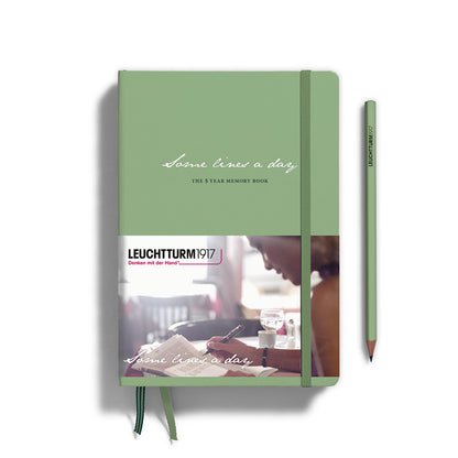 Some Lines A Day, 5-Year Memory Book, Medium (A5), 80 g/m² paper